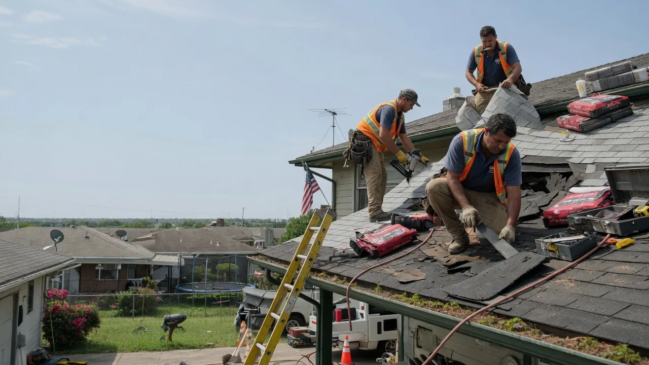 Roof Repair in Laverne, OK near me
